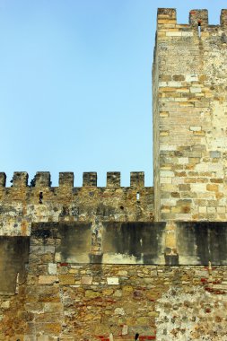 detay ve saint george kale, lisbon, Portekiz