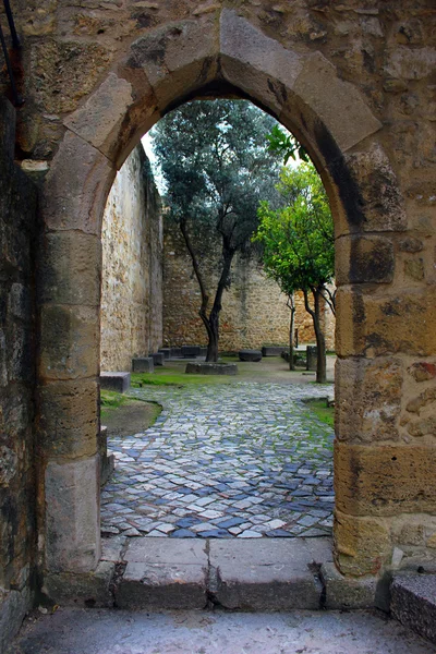 Detalhe do São Jorge — Fotografia de Stock