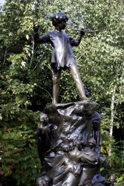 heykel, peter pan, Londra, İngiltere