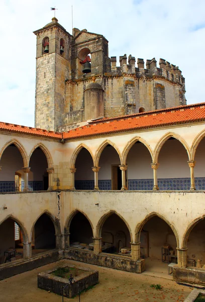 Christus klooster, tomar, portugal — Stockfoto