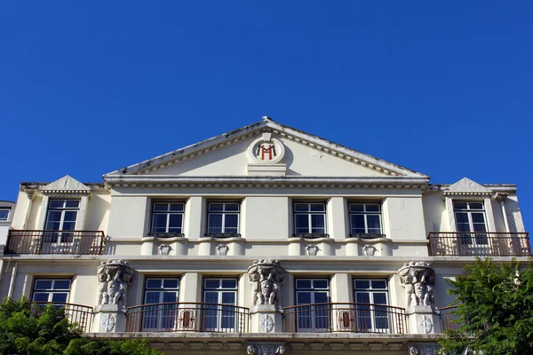 Detail eines alten Gebäudes in Lissabon, Portugal — Stockfoto
