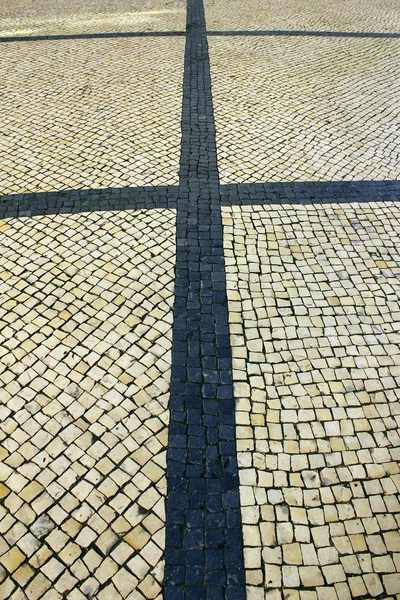 Cal? ada Portuguesa, portugisiska trottoaren — Stockfoto