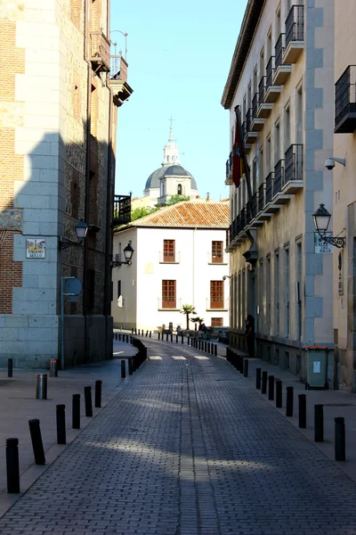madrid, İspanya, eski bir sokak detay