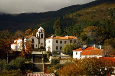 View over a little portuguese village