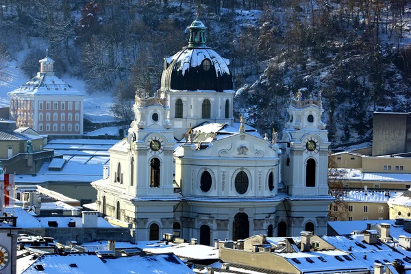 Collegiale kerk, salzburg, Oostenrijk — Stockfoto