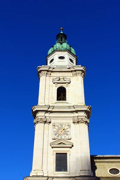 Catedral de Salzburgo Bell Tower, Salzburgo, Áustria — Fotografia de Stock