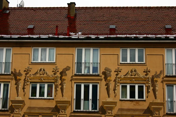 Detal budynku w Monachium, Niemcy — Zdjęcie stockowe