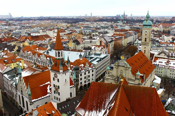 Uitzicht over München, Duitsland — Stockfoto