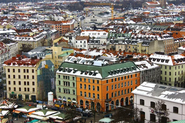 Uitzicht over München, Duitsland — Stockfoto