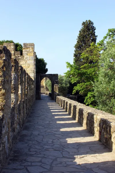 Castle of Saint George, Lisbon, Portugal — Stock Photo, Image