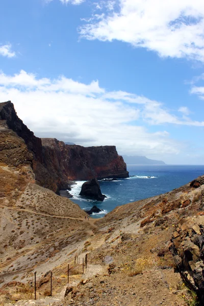 Ponta de sao Luiz, eiland madeira, portugal — Stockfoto