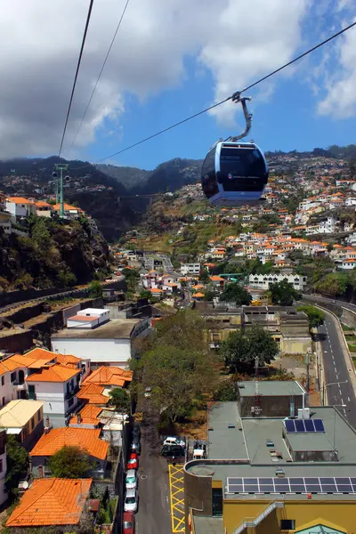Cablecar, Ilha da Madeira, Portugal — Fotografia de Stock