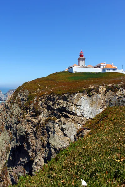 Cabo da roca in portugal ist der westlichste poit Europas — Stockfoto
