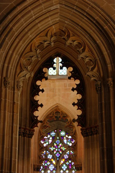 Detalhe do Mosteiro da Batalha, Portugal — Fotografia de Stock