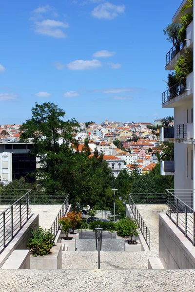 Blick über Lissabon, Portugal — Stockfoto