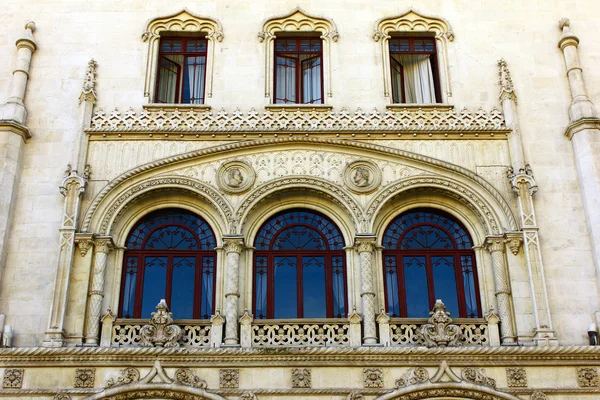 Rossio залізничного вокзалу, Лісабон, Португалія — стокове фото