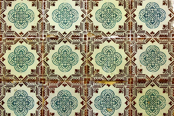 Azulejos, portugiesische Fliesen — Stockfoto