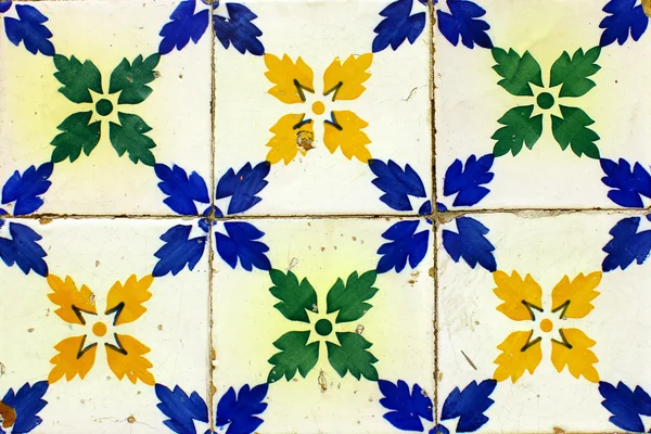 阿苏莱霍斯，葡萄牙瓷砖 — 图库照片