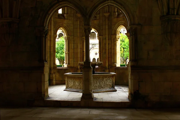 Monasterio de Alcobaca, Alcobaca, Portugal — Foto de Stock