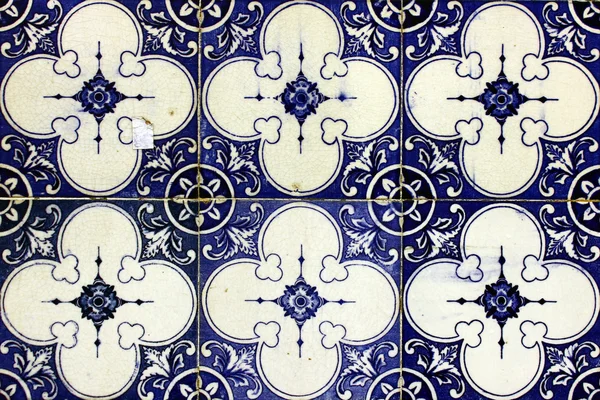 Azulejos, Baldosas portuguesas — Foto de Stock