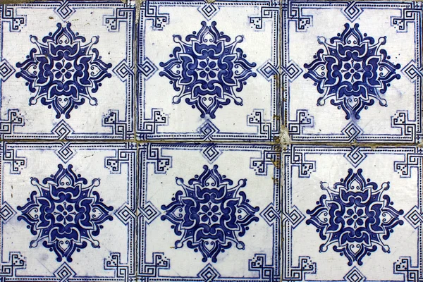 Azulejos, Portugese tegels Rechtenvrije Stockfoto's