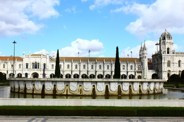 Manastirea Jeronimos, Lisabona, Portugalia — Fotografie, imagine de stoc