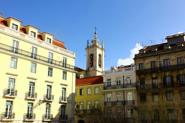 Dettaglio di un vecchio edificio a Lisbona, Portogallo — Foto Stock