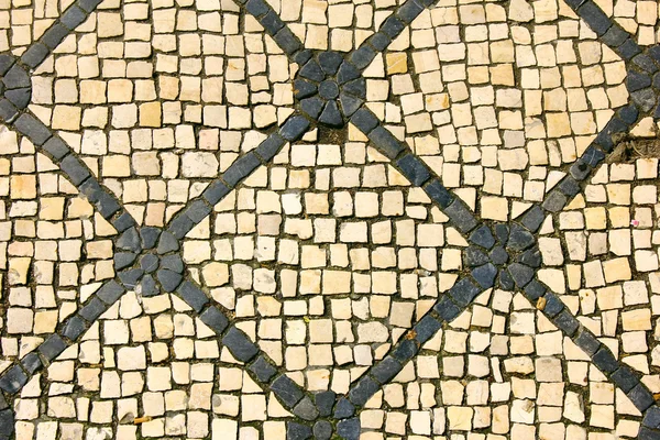 Calcada Portuguesa, Pavimento Português — Fotografia de Stock
