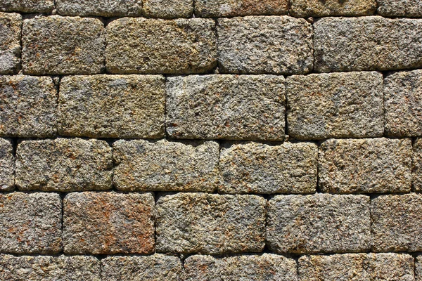 Detail einer Steinmauer — Stockfoto