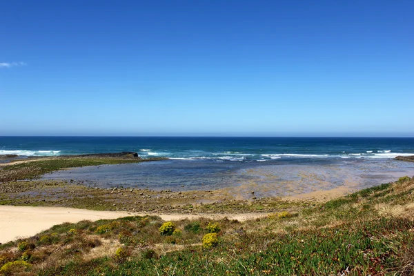 Playa de Vila Nova de Milfontes, Portugal — Foto de Stock