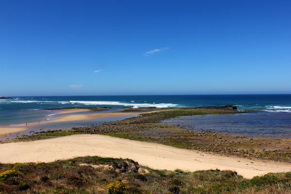 Vila Nova de Milfontes beach, Portugal — Stockfoto