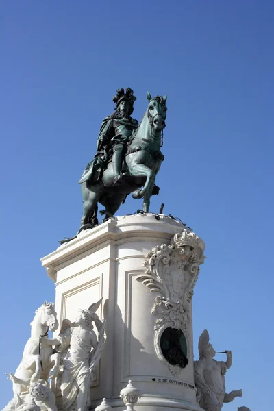 Handelspladsen, Lissabon, Portugal - Stock-foto