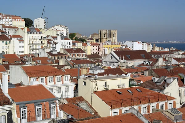 Downtown, Lisbon, Portugal — Stock Photo, Image