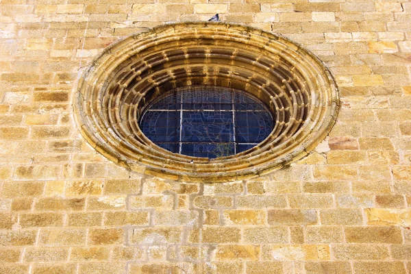 Detail of the Church of Santa Maria de Almocovar, Alcantara, Spa — Stock Photo, Image