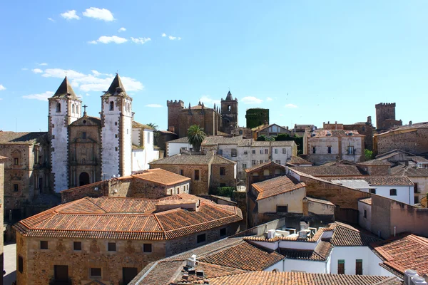 World heritage Caceres at Spain — Stock Photo, Image