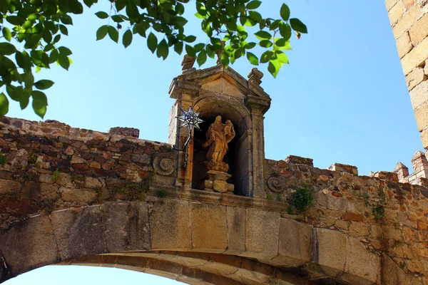 Arco de la estrella, caceres, Spanje — Stockfoto