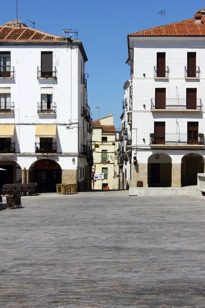 Patrimonio de la humanidad Cáceres en España — Foto de Stock