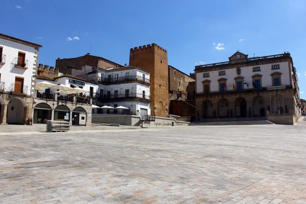 Wereld erfgoed caceres at Spanje — Stockfoto