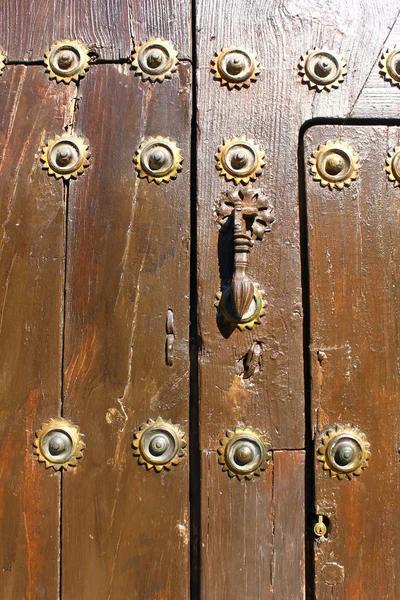 Detail van een hoofd knocker — Stockfoto