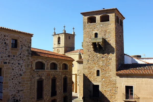 Kathedrale von caceres, caceres, spanien — Stockfoto