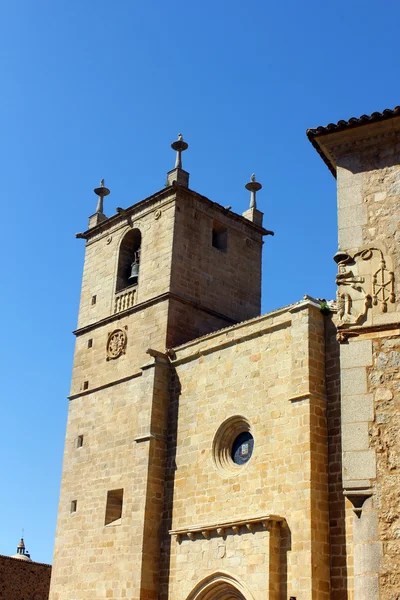 Catedral de Cáceres, Cáceres, Espanha — Fotografia de Stock