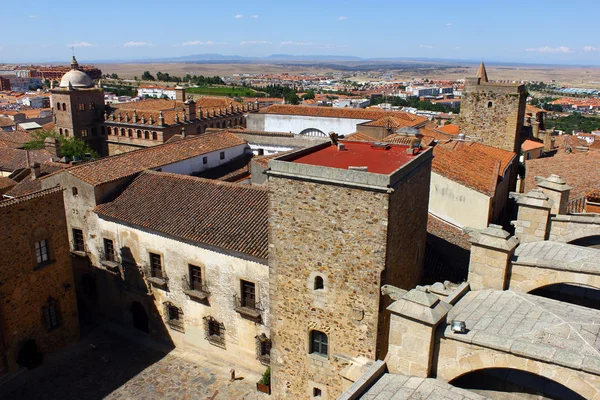 Světové dědictví caceres, Španělsko — Stock fotografie