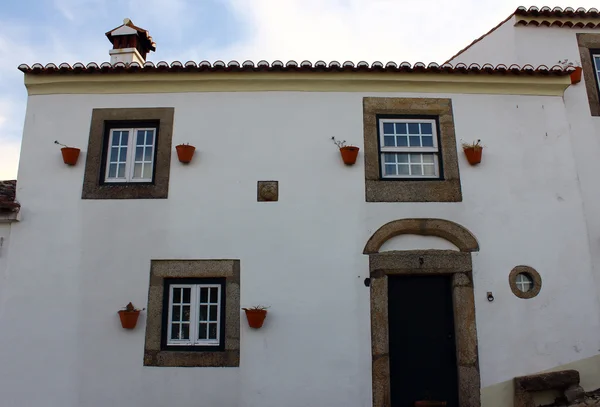 Деталь старі вікна, Марвана, Portuga — стокове фото