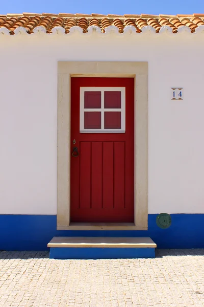 Puerta, Porto Covo, Portugal — Foto de Stock