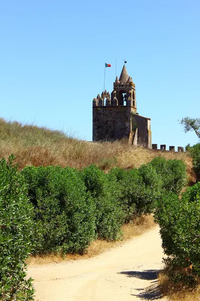 Montemor o novo hrad, alentejo, Portugalsko — Stock fotografie