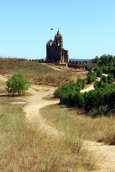 Montemor o novo hrad, alentejo, Portugalsko — Stock fotografie