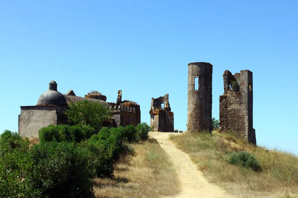 Montemor o novo kasteel, alentejo, portugal — Stockfoto
