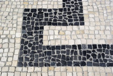 Portekizce calcada, lisbon, Portekiz