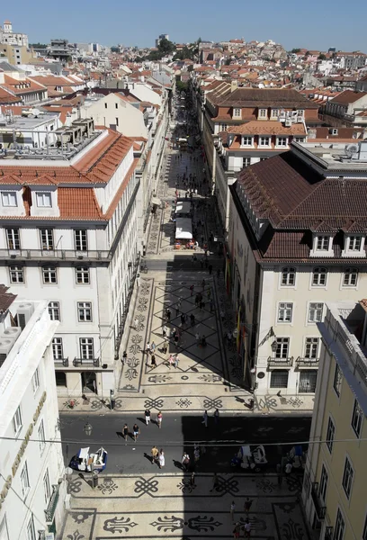 Baixa, Lisboa, Portugal — Fotografia de Stock