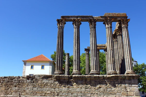 Romerska templet, Evora, Portugal — Stockfoto
